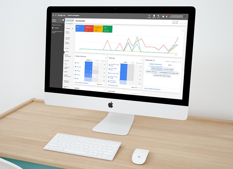 Campagne de publicité Google à Mâcon