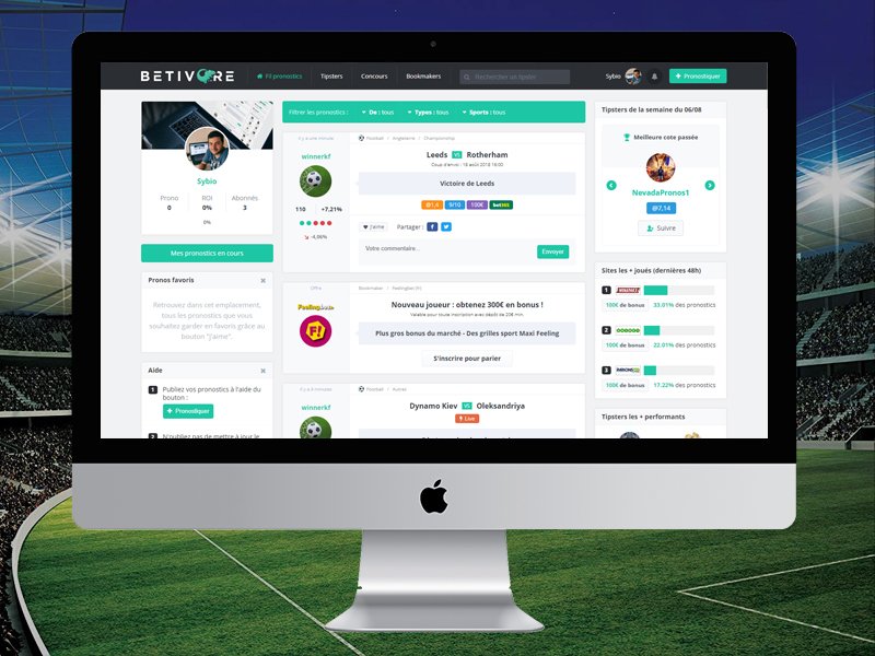 Feed d'un réseau social