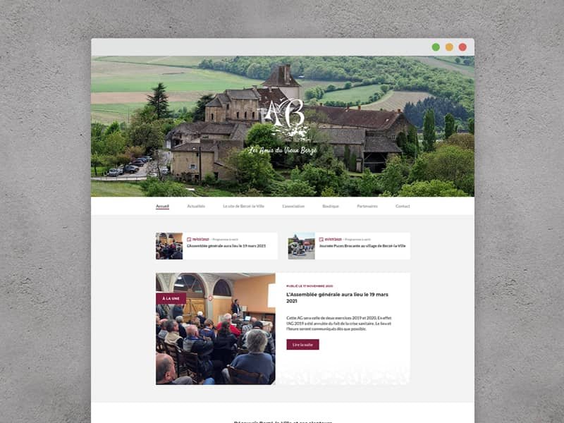 Agence Web site WordPress